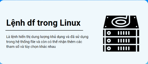 Linux, ví dụ linux, df trong linux